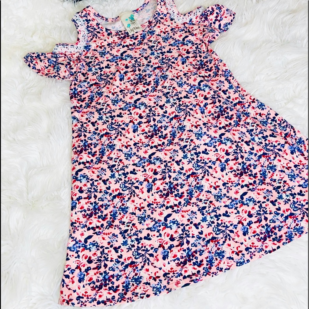 Lily Bleu Cold Shoulder Dress